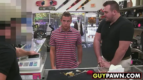 Show Handsome guy given money to fuck two homo pawn shop workers drive Videos