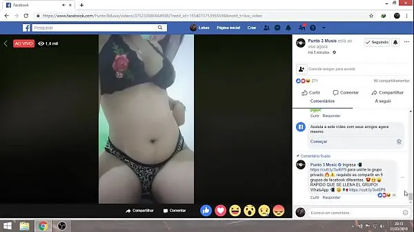 Tampilkan Live Facebook video berkendara