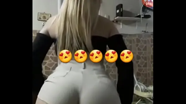 Blonde dancing Twerking 드라이브 동영상 표시