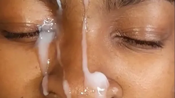 GIANT CUM FACIAL ON EBONY TEEN ड्राइव वीडियो दिखाएँ