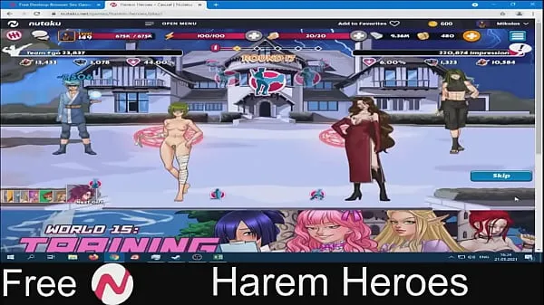 Mostrar Harem Heroes (jogo gratuito nutaku) RPG vídeos do Drive