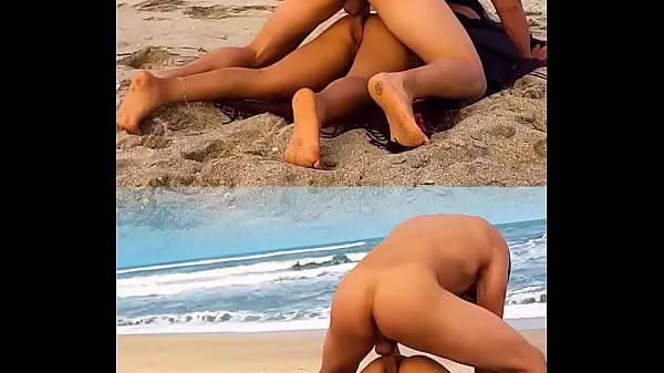 Show UNKNOWN male fucks me after showing him my ass on public beach drive Videos