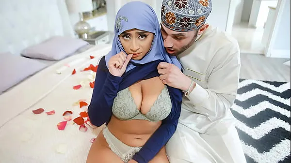 Show Arab Husband Trying to Impregnate His Hijab Wife - HijabLust drive Videos